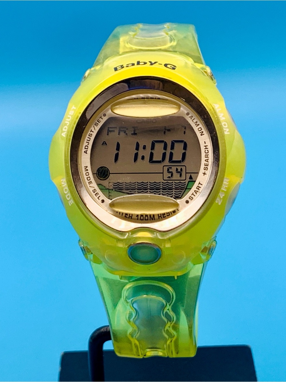 CASIO BABY-G BGX-200 (2477) Women’s Vintage Digital Wristwatch Works New Battery